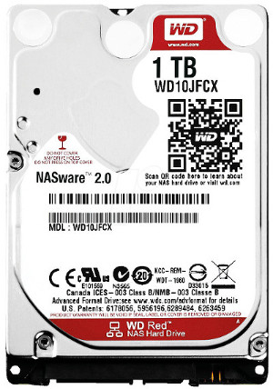 Western Digital dysk HDD WD RED 1TB WD10JFCX SATA III