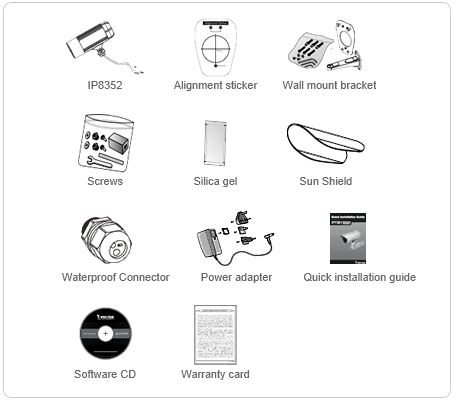 IP8352 VIVOTEK Mpix - Kamery zintegrowane IP