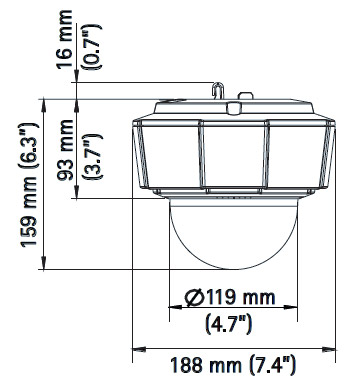 Zewntrzna kamera obrotowa IP AXIS P5512-E