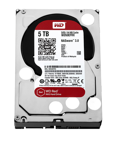 Western Digital dysk HDD WD RED 5 TB WD50EFRX SATA III